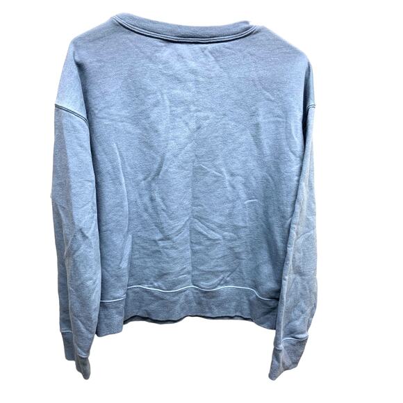 Marmot Womens Mountain Works Blue Crewneck Sweatshirt Size M - Picture 3 of 6